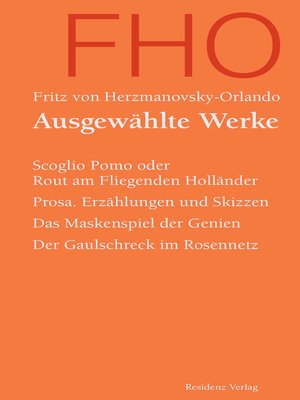 cover image of Ausgewählte Werke